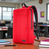 Classone Mila PR-EK102 15,6' Su Geçirmez Kumaş Fermuar Okul Sırt Çantası thumbnail 1