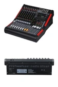 Maxword DC08-PRO 2x99 DSP Efekt Ses Mikseri 8 Kanal Deck Mixer - 1