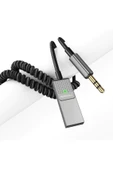Mcdodo Bluetooth Receiver Aux Kablo Wireless Araç Kiti Ca-8700 - 1