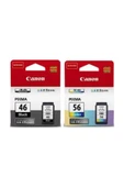 Canon Pıxma E464 Yazıcı Kartuşu Pg-46 Cl-56 Orijinal Mürekkep Kartuş - 1