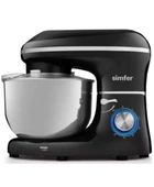 Simfer Şefim 5.5 lt 1400 W Siyah Stand Mikser - 2