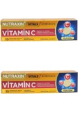 Nutraxin Vitamin C-D Zinc 15 Efervesan Tablet 2 Adet - 1