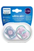 Philips Avent Ultra Air Emzik 6-18 Ay 2'li Kız Scf085/61 - 1