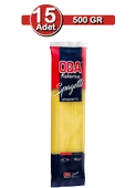 Oba Spagetti Makarna 500 g x 15 Adet | Aile Boyu Paket - 5