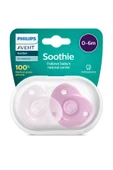 Philips Avent Avent Scf099/22 Soothie Emzik, (0-6 Ay), 2 Parça, Pembe - 1