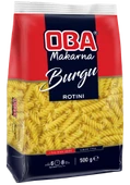 Oba Burgu Makarna 500 G X 20 Adet | Uzun Süreli Stok Paketi thumbnail 2