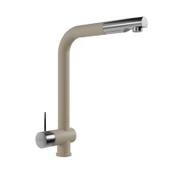 RealStone Sümela Spiralli Eviye Bataryası Krem - 1