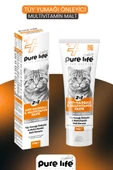 PURELİFE PLUS KEDİ TÜY YUMAĞI ÖNLEYİCİ MULTİVİTAMİN MACUN 100GR - 1