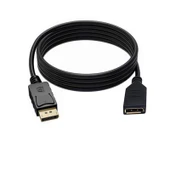 Display port dişi erkek kablo display dişi erkek uzatma kablosu 2m thumbnail 1