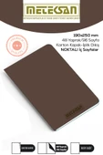 Kahverengi 19x25 Cm Ebat Not Defteri - 1
