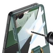 Galaxy Z Flip 7 Kılıf M-safe Şarj Özellikli Kıpta Yüzüklü Flip Sert Kılıf thumbnail 12