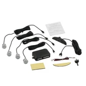 Dijital Ekranlı Araç Park Sensörü Ses İkazlı 22 mm Gümüş thumbnail 3