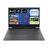 Hp Victus 15-FB3000NT Amd Ryzen 9 8945HS 16 GB Ram 512 GB SSD RTX4060 144Hz 15.6” Windows 11 B82W7EA-EP + Elektropasaj Çanta thumbnail 2