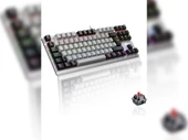 Lenovo Lecoo GK304 RGB TKL Red Switch Kablolu Mekanik Oyuncu Klavyesi - 2