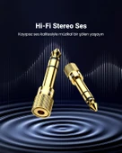 UGREEN 6.5mm - 3.5mm Stereo Jak Dönüştürücü Adaptör, 20503 - 4