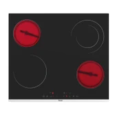 Ferre MS263 Siyah Vitroseramik Elektrikli Ocak 60 Cm, Çift Halkalı (Dual) Pişirme Gözlü thumbnail 1