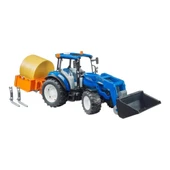 Bruder New Holland T5.120 Kepçeli Ataşmanlı Traktör Oyuncak - 3