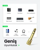 UGREEN 6.5mm - 3.5mm Stereo Jak Dönüştürücü Adaptör, 20503 - 5