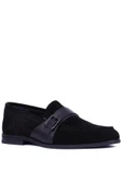Shoetyle - Siyah Hakiki Süet Deri Erkek Klasik Ayakkabı 115-K580 thumbnail 2