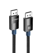UGREEN 8K 60Hz Displayport - Displayport 1.4 Örgülü Kablo 2 Metre, Siyah, 80392 - 3