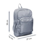 Coral High 2li Set Denizatı Desenli Okul Çantası Beslenme 23772 thumbnail 6