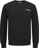 Jack & Jones Erkek Siyah Sweat 12279531 - 4
