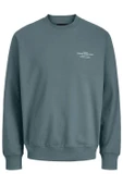 Jack & Jones Erkek Mavi Sweat 12261386 - 2