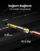 UGREEN 6.35 mm Erkek - RCA Dişi Adaptör, 80731 - 6
