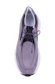 Shoetyle - Gri Hakiki Süet Deri Bağcıklı Erkek Günlük Ayakkabı 115-K525 thumbnail 5