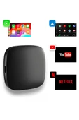 Wireless Carplay Android Araba 4 Çekirdekli Akıcı FullHd 1080P Wifi 2.4/5G - 1