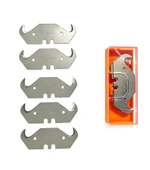 Kanca Bıçak Yedek Uç 5’li Orijinal Lutz Solingen 65 Mikron - 1