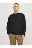 Jack & Jones Erkek Koyu Gri· Sweat 12261386 - 1