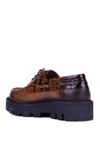 Shoetyle - Taba Hakiki Deri Bağcıklı Erkek Günlük Ayakkabı 115-K512 thumbnail 8