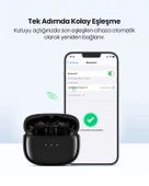 UGREEN HiTune T3 Aktif Gürültü Engelleyici Kablosuz Kulak İçi Kulaklık, Siyah, 90401 - 8