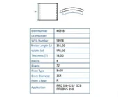 PRO 518 - 225 SCB PROBUS 850 19918 - 1