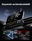 UGREEN 15W Magsafe Kablosuz Araç İçi Manyetik Hızlı Şarj Cihazı, 35029 - 6