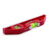 21 Cm Plastik Mıknatıslı Su Terazisi Hassas Ölçüm Hizalama Aleti Cihazı Marangoz İnşaat Terazisi thumbnail 2