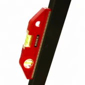 21 Cm Plastik Mıknatıslı Su Terazisi Hassas Ölçüm Hizalama Aleti Cihazı Marangoz İnşaat Terazisi thumbnail 4