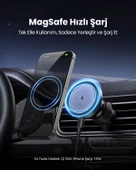 UGREEN 15W Magsafe Kablosuz Araç İçi Manyetik Hızlı Şarj Cihazı, 35029 - 4