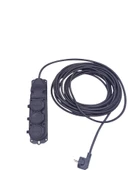 3LÜ 10 MT UZATMA KABLOSU ÇANTALI KAUÇUK PRİZ 3X1.5 CCA KABLO (5232) - 1