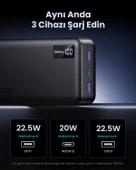 UGREEN 20.000 mAh PD 3.0 Hızlı Şarj Powerbank 1xUSB-C, 2xUSB-A, 25683 - 6