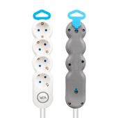 4LÜ 1.5 METRE KABLOLU ANAHTARLI GRUP PRİZ (5232) - 1