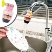 Buffer® 6 Katmanlı Musluk Ucu Filtreli Su Tasarruflu Hijjenik Musluk Başlığı thumbnail 1