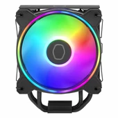 Cooler Master Hyper 212 Halo ARGB AM5/1700P Siyah İşlemci Hava Soğutucu thumbnail 1