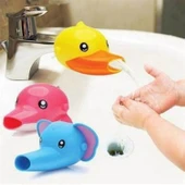 Buffer® Çocuklar İçin Eğitici Ve Güvenli Musluk Uzatıcı Genişletici Başlık Aparatı Ördek Figürlü thumbnail 4