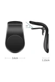 ® Havalanndırma Izgarasına Takılabilen Mandallı Mıknatıslı Oto Araç Içi Manyetik Telefon Tutucu thumbnail 8