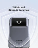 UGREEN Uno Dahili Kablolu 10.000 mAh 30W Hızlı Şarj Powerbank, Siyah, 35603B - 4