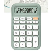 YEŞİL 12 HANELİ HESAP MAKİNESİ (5232) - 3