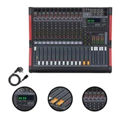 Maxword DC12-PRO 2x99 DSP Efekt Ses Mikseri 12 Kanal Deck Mixer - 2