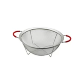 22CM TEL SEPET METAL SÜZGEÇ SİLİKON KILIFLI KULP METAL ÇERÇEVE - AYAK (5232) - 1